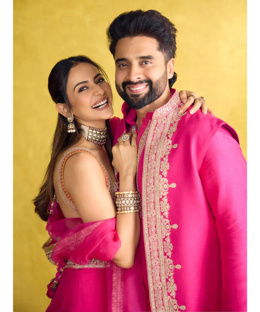GOPI VAID- Rakulpreet in Mariyam Lehenga Set